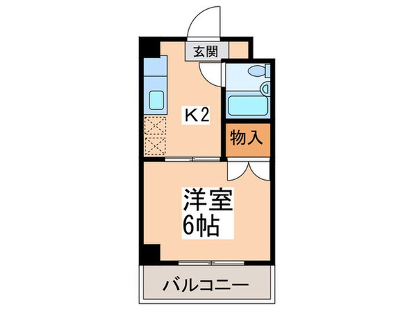 ALEGRIA府中の物件間取画像